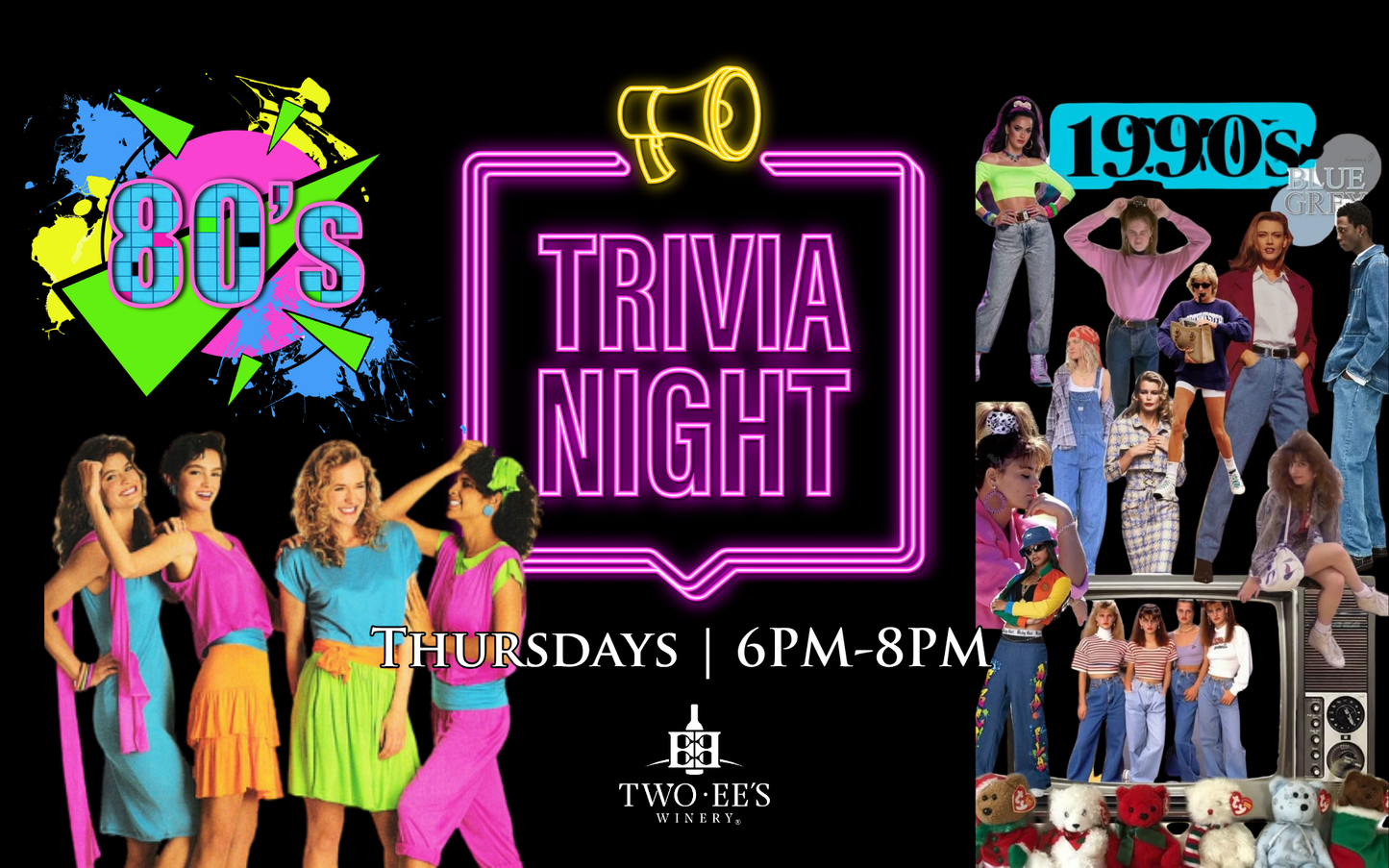 TRIVIA NIGHT: 80's VS. 90's