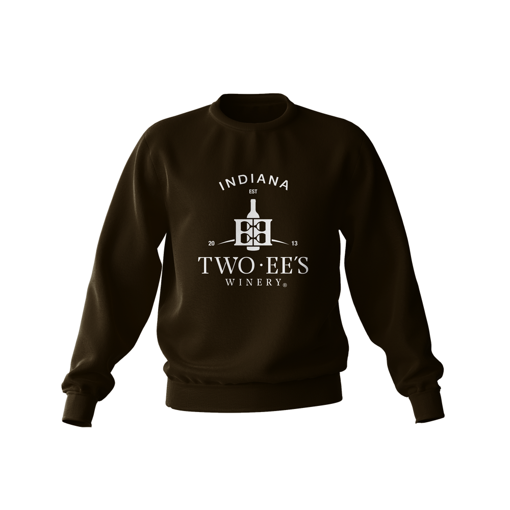 Brown Two EE's Crewneck