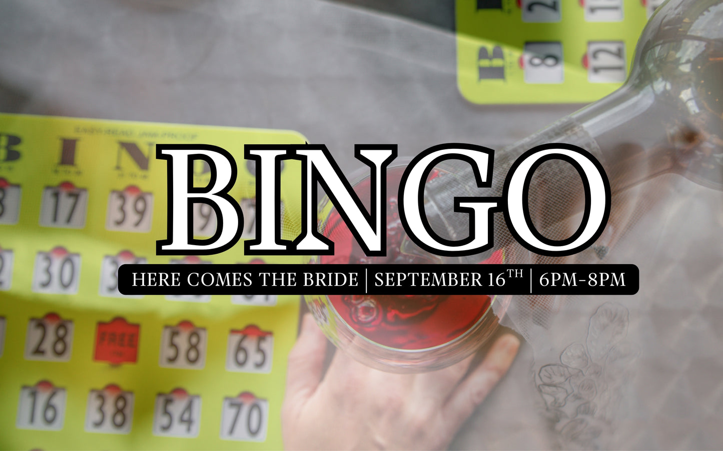 BINGO: Here Comes the Bride