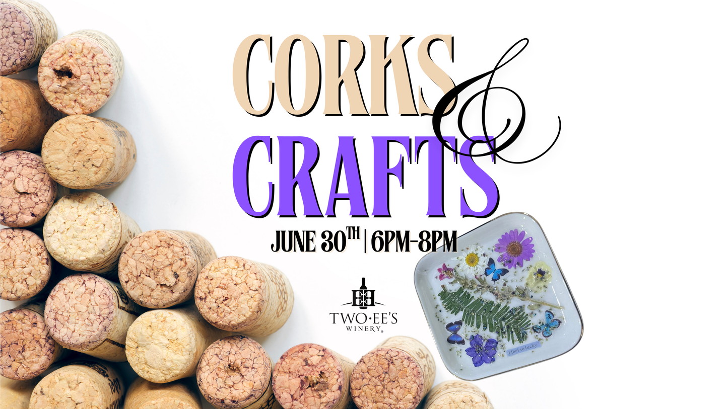 Corks & Crafts: Dried Flowers & Resin
