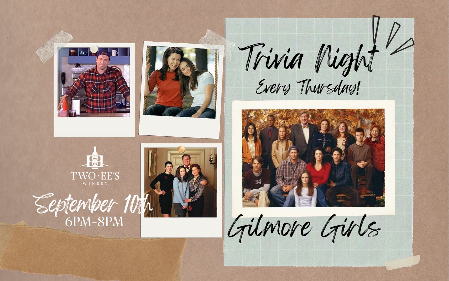 TRIVIA NIGHT: Gilmore Girls