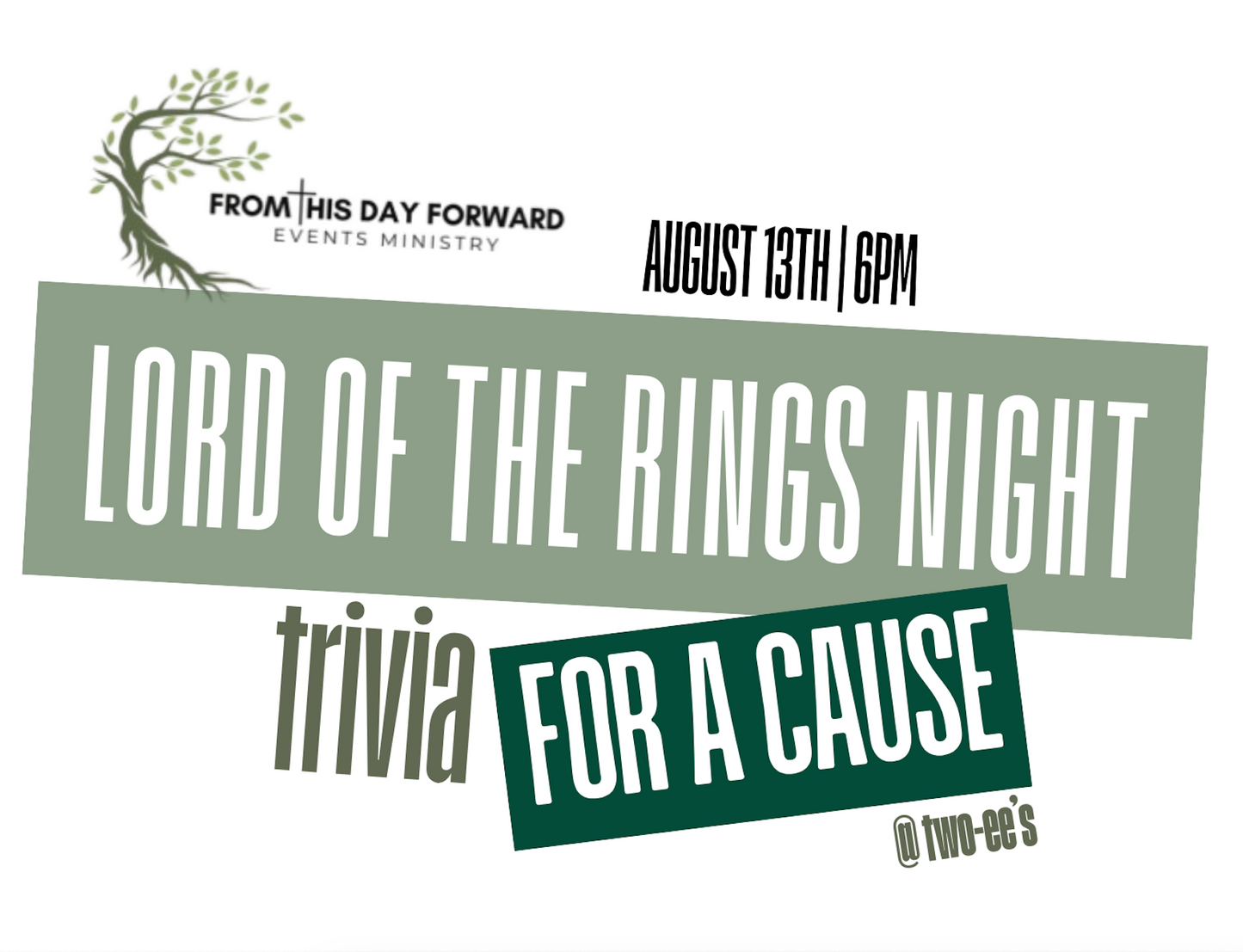 Trivia for a Cause: Lord of the Rings Night