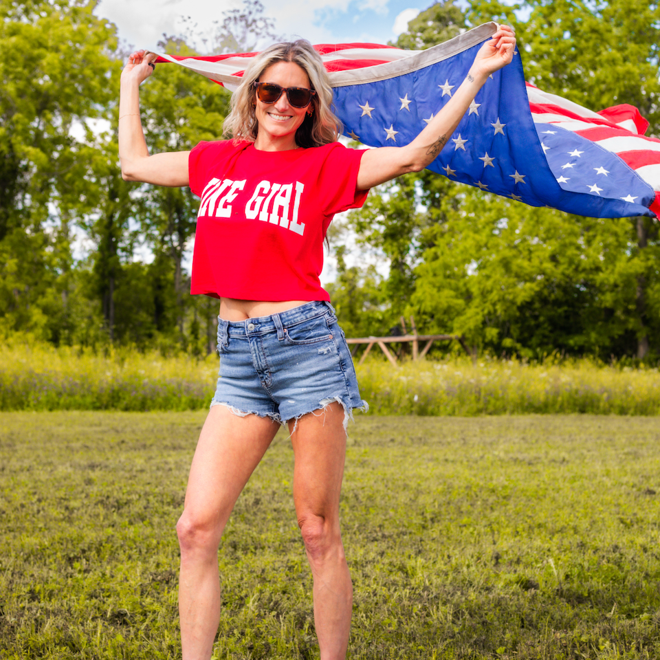 Red Wine Girl Crop