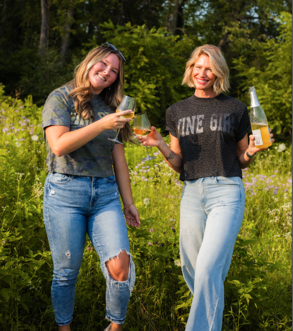 Camo Wine Girl Crop