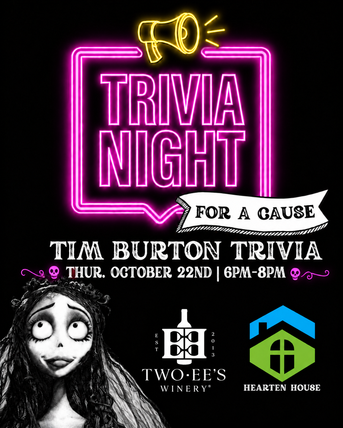 TRIVIA FOR A CAUSE: TIM BURTON NIGHT